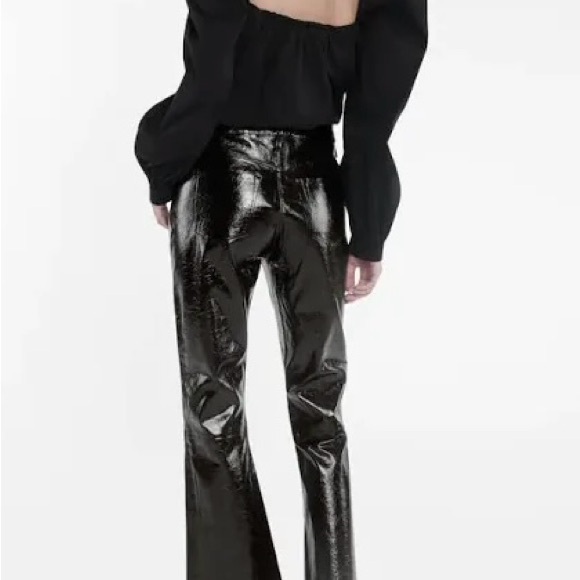 NWOT J Brand Franky Lambskin Leather Jeans - Picture 5 of 7